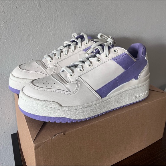 NWT Women's Adidas Originals Parley Forum Bold White & Purple - GX4617 - Picture 16 of 17